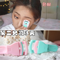 Hairy egg recommended MLA magic eye eyelash curler 5 seconds curl long lasting styling mini portable partial with foot pad