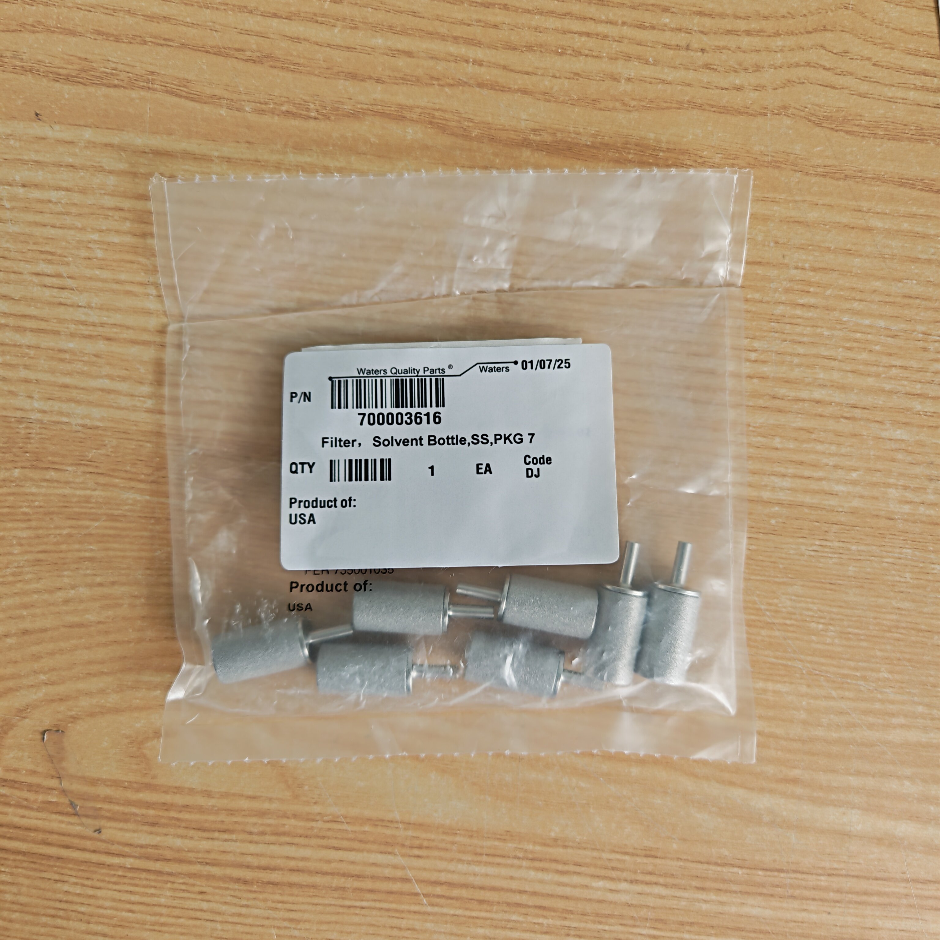 可票UPLC不锈钢溶剂过滤头700003616 沃特世waters含7个289003536