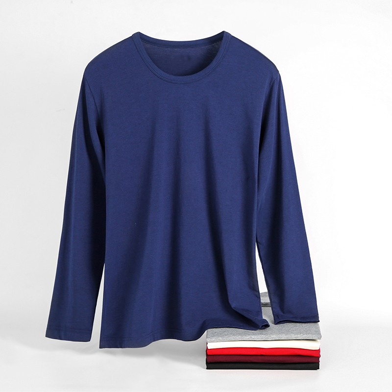 Men's autumn clothes thin Modale underwear blouses cotton sweatshirt sanitary coat shirt warm and loose autumn and winter single coat