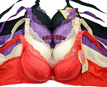 Qingkura Special price Qimei 5066 bra B cup thickened and adjusted for comfort without steel ring bra underwear