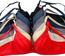 Pearl Micky Bra Thin section B Cup Poly Finish Top Light Glossy Pure Color Thin Cotton Cup without scar Female lingerie 2161