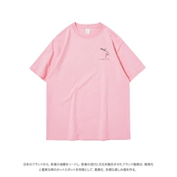 [Короткий рукав] Сакура Розовый бумажный самолетик