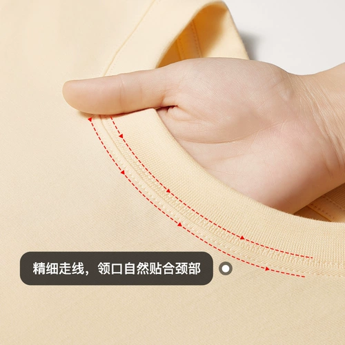 Хлопковый лонгслив, футболка, цветная толстовка, осенний, круглый воротник, оверсайз