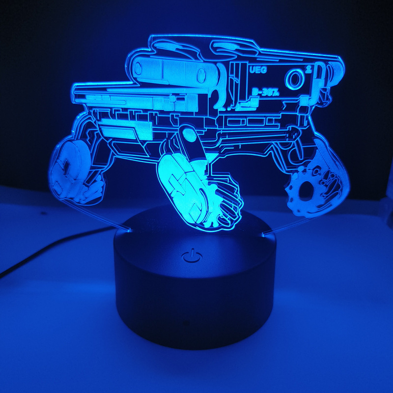 Wandering Earth 2 Merchandise Blind Box 550W Model Bumblebee Robot Dog Planetary Engine Night Light Ornament
