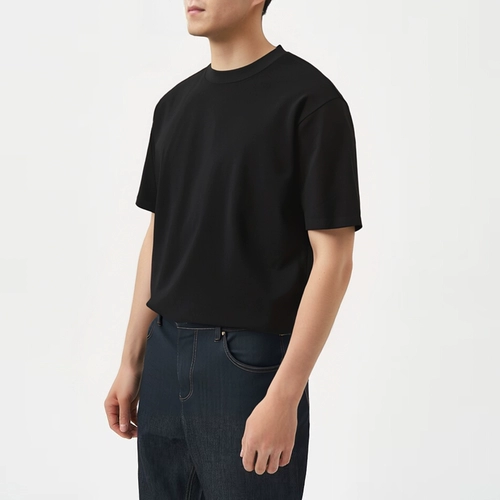 Летняя трикотажная шерстяная футболка с коротким рукавом, изысканный стиль, короткий рукав