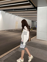 Suit woman 2021 Spring autumn new necropolis shorts Two sets Han version Ocean Gas Minus salt Department Fried Street Little Guy