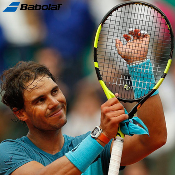 Babolat Babolat Nadal 테니스 라인RPMBLASTR러프 라지 라인 전문 폴리에스터 하드 라인