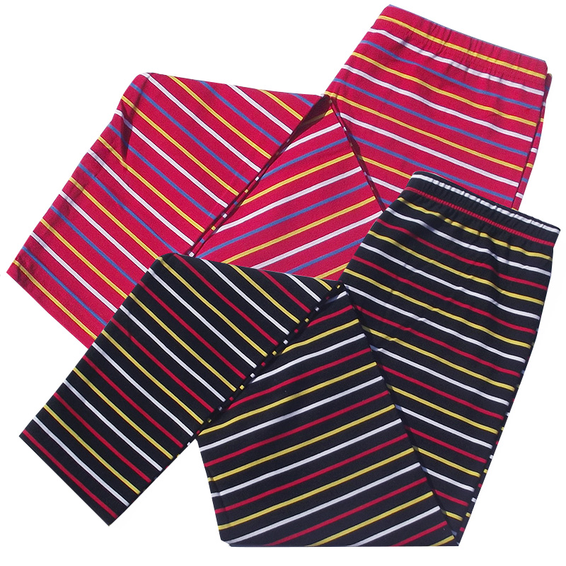 2 miếng phụ nữ Lycra bông mùa thu quần quần mỏng trong năm cũ mặc eo cao quần dòng bottomththth quần ấm mỏng phụ nữ