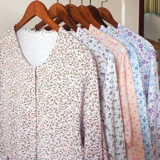 Хлопковый лонгслив, кардиган, термобелье, для среднего возраста, большой размер