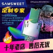 CFexpress typeB turn NVME M 2 CF Camera memory card riser USB protocol card reader