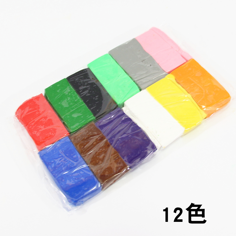 Handmade plasticine bùn đất sét mềm 24 màu 36 màu 12 màu đất sét trẻ em của câu đố sản xuất màu đất sét khuôn chất liệu