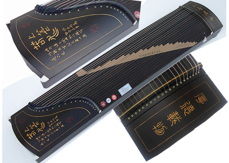 Dương Châu Lingyun Guzheng chữ mun trên nước tốt nhạc cụ đích thực phiên bản giới hạn mới cung cấp đặc biệt đầy đủ - Nhạc cụ dân tộc mua đàn tỳ bà
