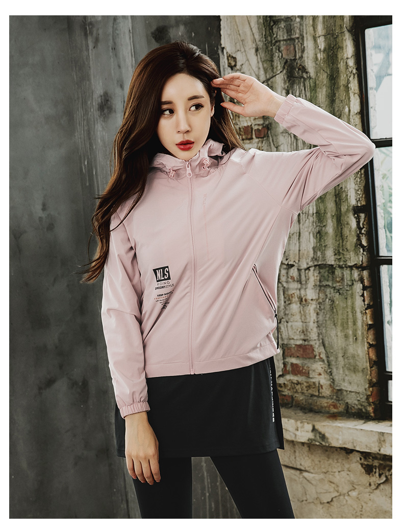 Áo khoác thể thao nữ Jordan trench 2018 mùa thu mới trùm đầu một lớp quần áo chống nắng hàng đầu XFD3281544 áo gió lót lông cừu uniqlo nữ