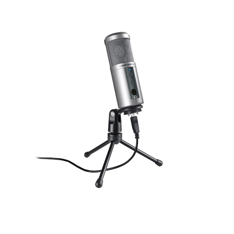 Audio Technica Iron Triangle ATR2500USB portable microphone free of driving computer dubbing mobile phone K song