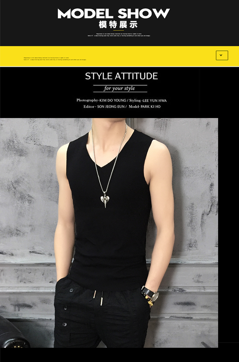 Mùa hè liền mạch vest nam mỏng phần thoáng khí Áo sơ mi cotton trẻ trung không tay áo thun xu hướng vest thể thao - Áo vest cotton áo 3 lỗ nam