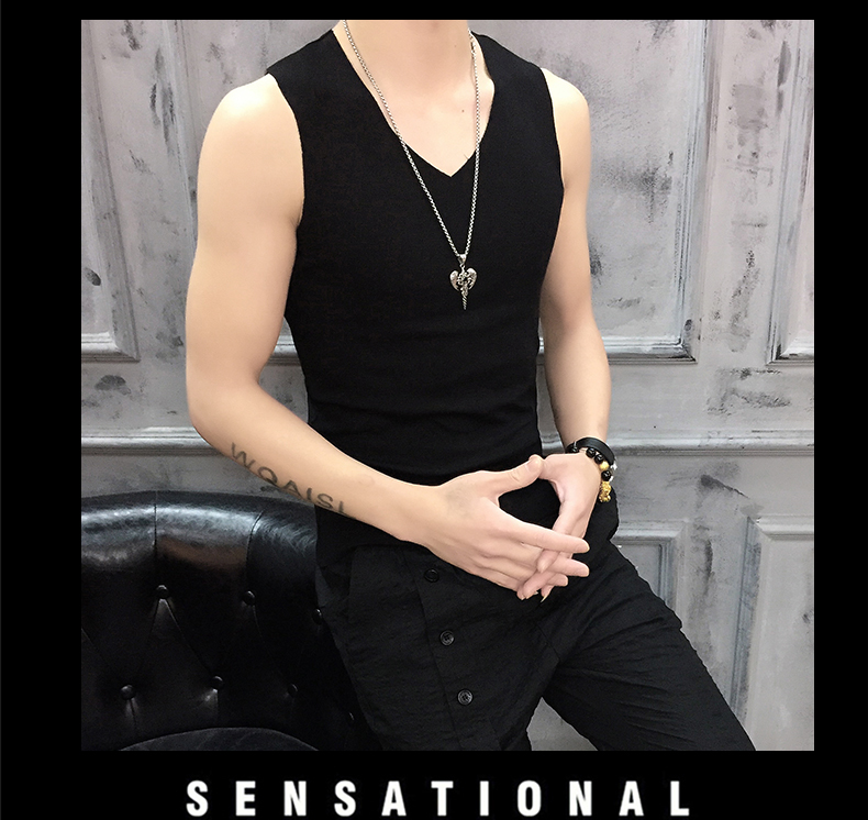 Mùa hè liền mạch vest nam mỏng phần thoáng khí Áo sơ mi cotton trẻ trung không tay áo thun xu hướng vest thể thao - Áo vest cotton áo 3 lỗ nam