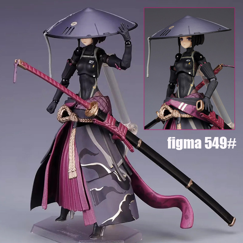 優質版figma 549# RONIN 浪人 流浪武士 機娘 可動手辦女擺件模型