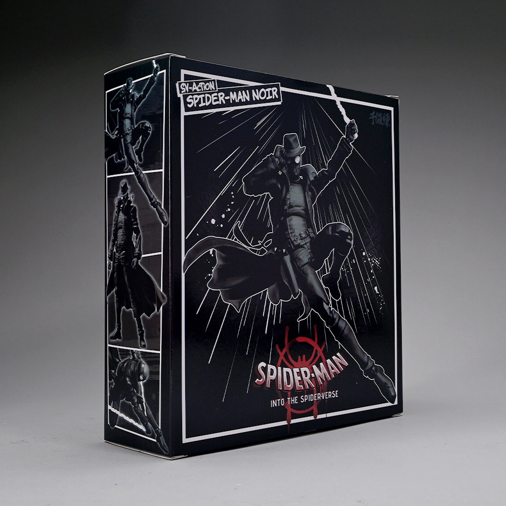Hot Into The Spider-Verse SV-Action Spider-Man Noir Action Figure