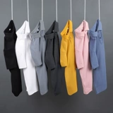 Многоцветная цветная футболка polo, тонкая рубашка, футболка с коротким рукавом для отдыха