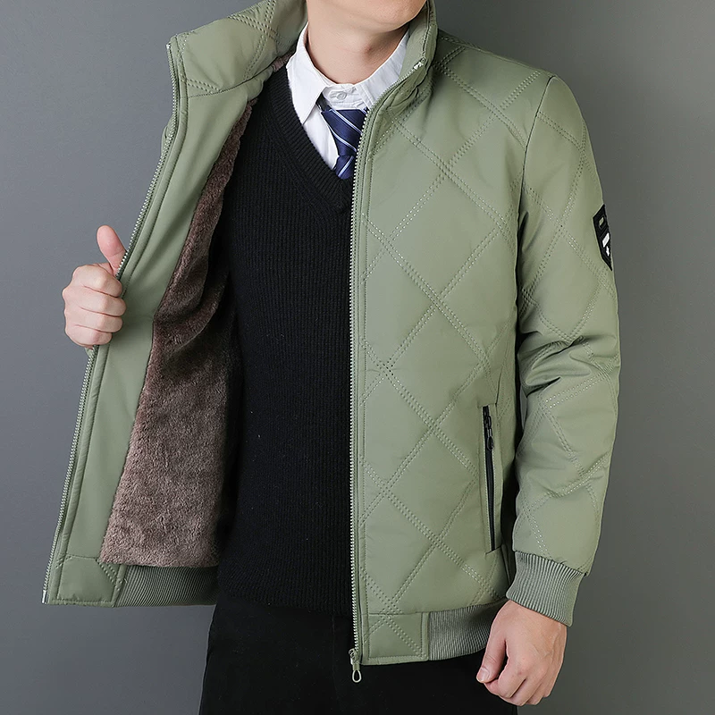 Windproof keep warm down jacket