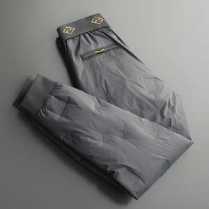 羽绒裤男士外穿轻薄保暖鸭绒户外防风棉裤