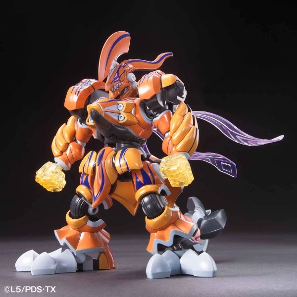 Spot Bandai WARS LBX репродукция картонного бойца Eveltan Yan Demon Демон Демон демонстрационная модель