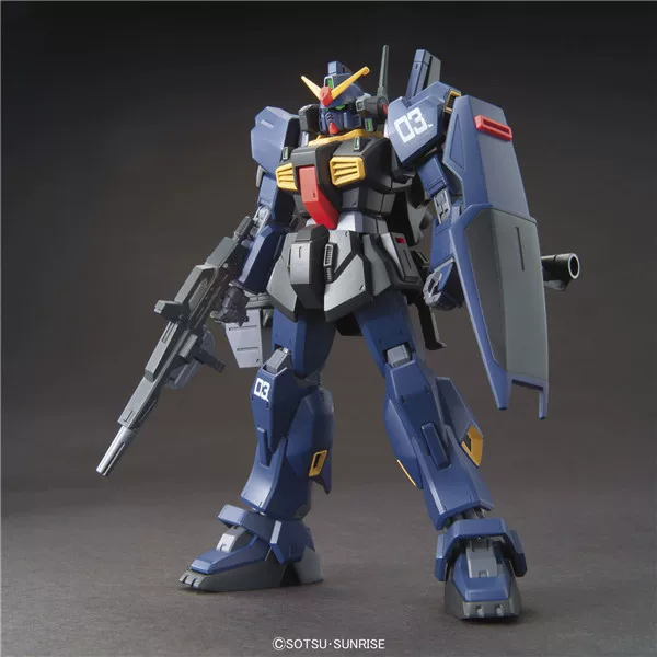Собранная модель Bandai Titans Gunpla HGUC RX-178 MKII в масштабе 1/144