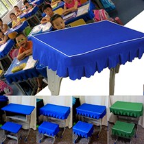 Table cover for students desks blue elementary school blue elementary school with 60 sets of table cover stools cover stools cover stools