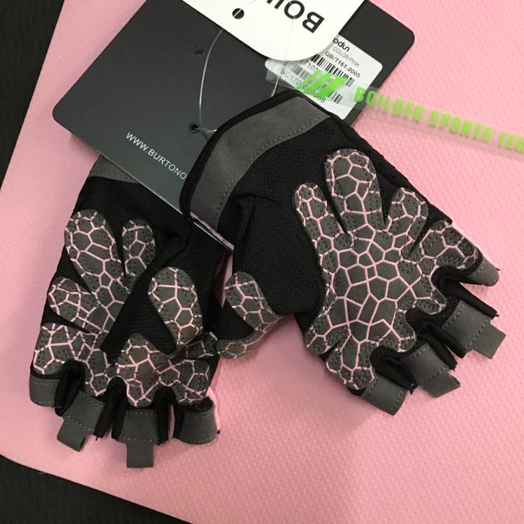 Phụ nữ thể dục thể thao đào tạo tập thể dục aerobic cưỡi cử tạ trượt tay ngón phụ kiện thể dục găng tay bao tay nữ