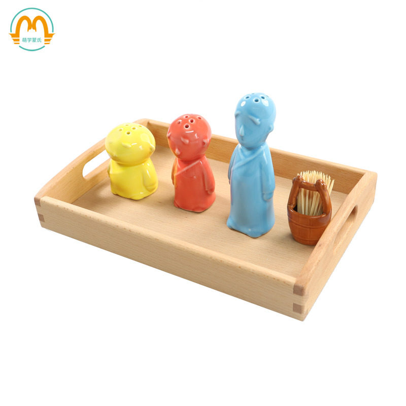 Menthography Education Monte Montessori Hand Eye Coordination Inserts toothpicks Working suit Two-finger pinch of work-Taobao