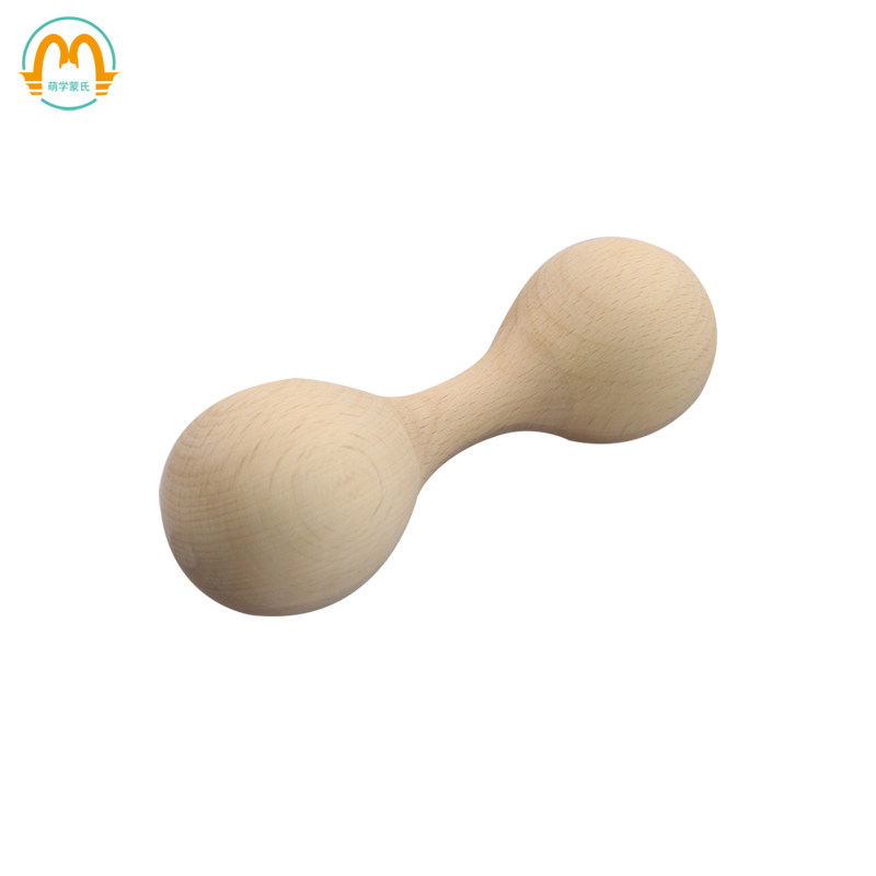 Mengtai Pringli IC CASA Toys Beech Wooden Orph Instrument Two - headed sandhammer grasp training
