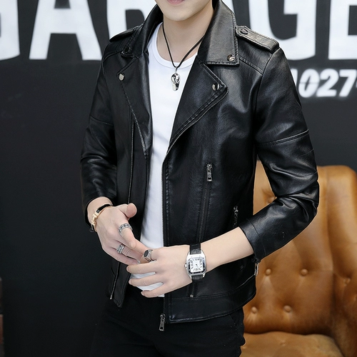 Приталенная трендовая стеганая полиуретановая куртка, 2018, в корейском стиле