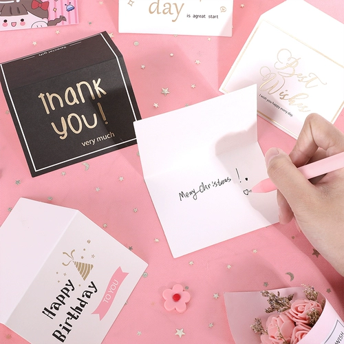 Детская брендовая открытка, милые складные карточки