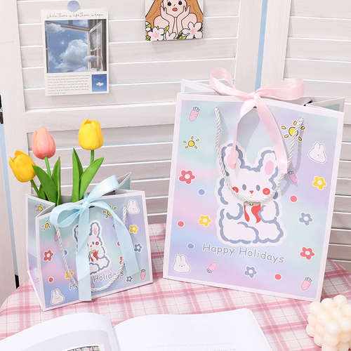 Мультяшная льняная сумка