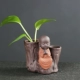 Yu Xuan Creative Zen đôi cọc gỗ nhỏ hoa tay trang trí trang trí nước văn hóa hoa bình phòng khách trang trí - Vase / Bồn hoa & Kệ bình hoa hồng đẹp