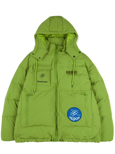 Удерживающий тепло бархатный пуховик, куртка, утиный пух