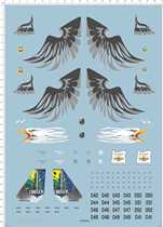 64889A 1 72 1 48 F20 aircraft decal OR ANG FN op1 aircraft decal 1