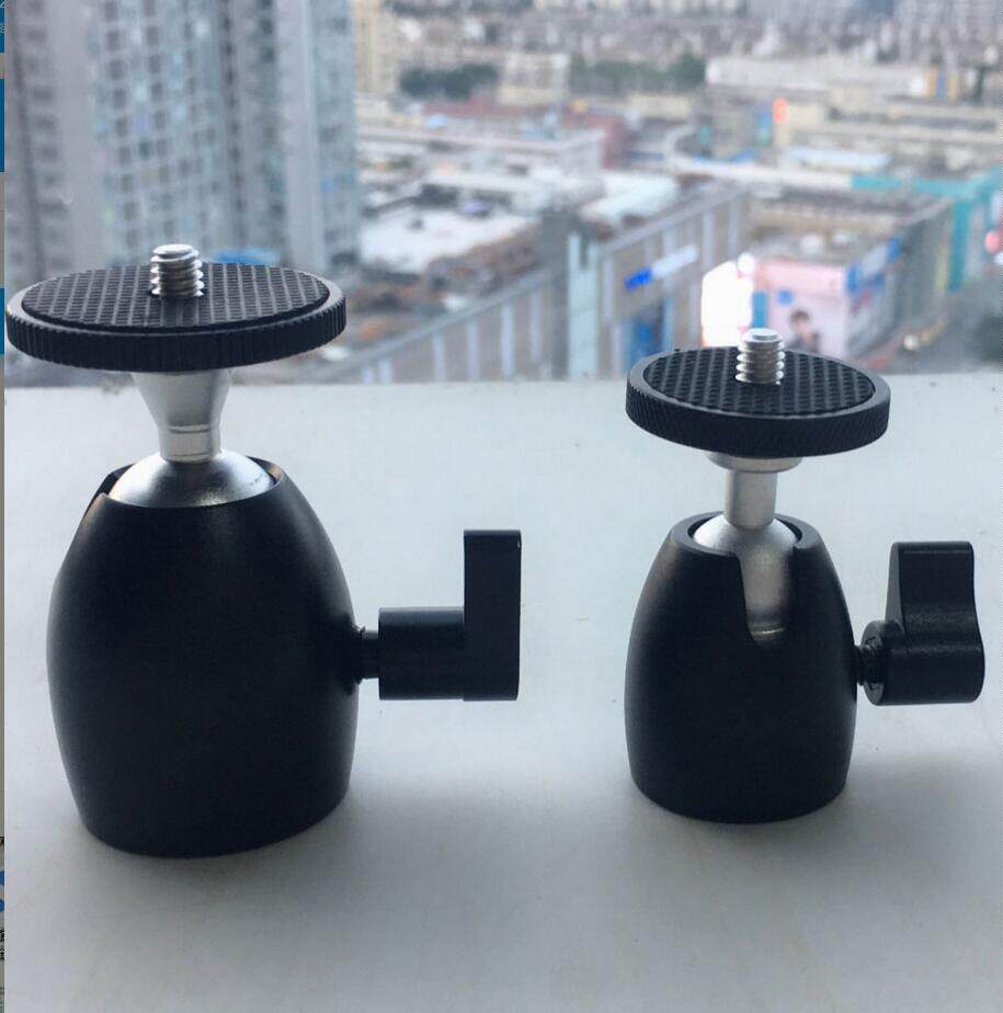 Camera tripod spherical tripod head Q39 oval tripod head 1 4 screwed one-foot stand tripod special tripod head