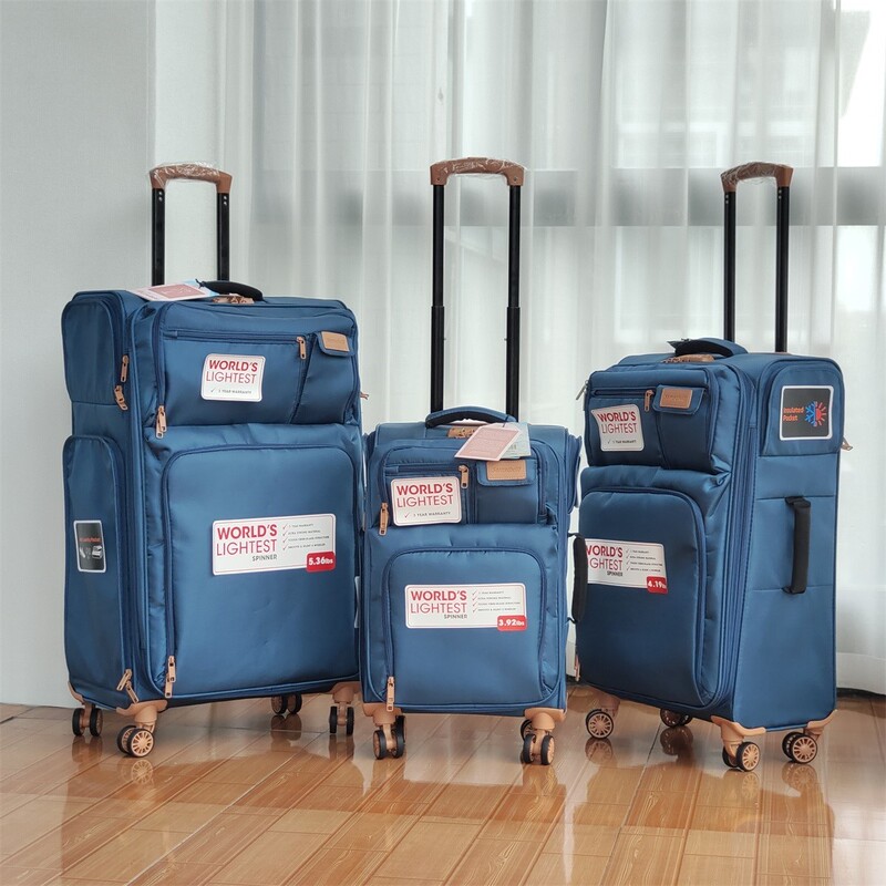 Ultra-Light Multi-Flap Pocket Pants 20inch Boarding Case 24inch Trolley Case 28inch Checked Luggage Customs Lock Expansion Cloth Case Ultra-Light Multi-Flap Pocket Pants 20inch Boarding Case 24inch Trolley Case 28inch Checked Luggage Customs Lock Expansion Cloth Case