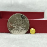 Золотые медные монеты, золотой браслет с одной бусиной, аксессуар, на удачу, 3D