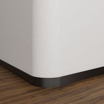 Zhiyong metal skirting arc concealed floor line corner line wall tiles sweep skirting line corner wall gray closing