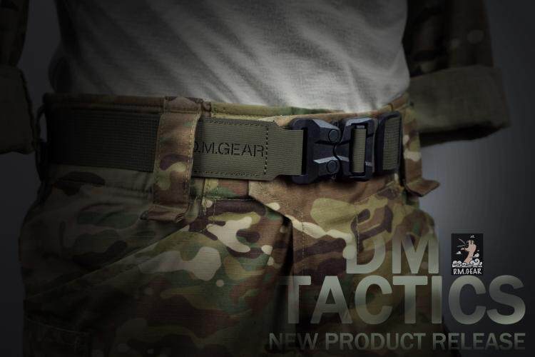 DMGear multi-gross mechanical snake tactical belt personalised customised waistbelt trouser belt inner girdle