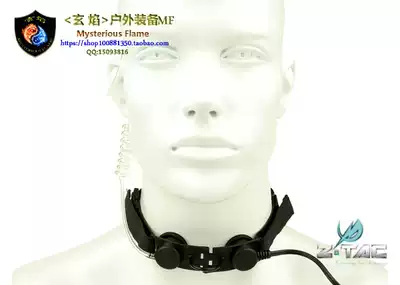 Element ZTAC THROAT MIC Walkie Talkie LARYNGEAL MICROPHONE Air duct earbuds Laryngeal HEADPHONES