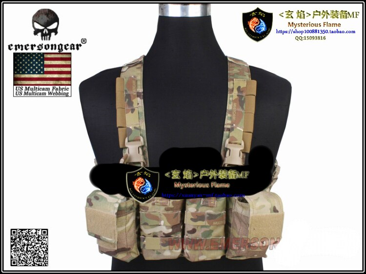 Emersongear Love Merson's LBT Style Easy Tactical Chest Hanging Belly Hood Outdoor Vest Chest Hang