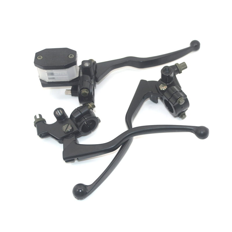 Suitable for Suzuki Prince HJ125-8 drill leopard EN150 locomotive handle handle clutch horn brake pump seat