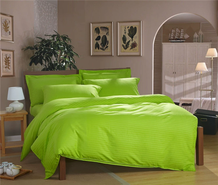 Khách sạn chăn bông chăn đơn sinh đôi đồng bằng bông satin chăn Lượng hàng tồn kho - Quilt Covers chăn phao lông vũ