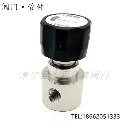 Stainless steel diaphragm valve high purity special gas clean BA high pressure NPT1 4 threaded gas path Diaphragm Valve Laboratory