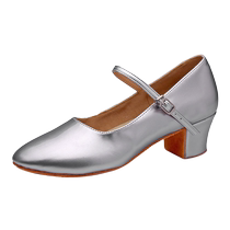 Modern dance shoes Uighur heels Uyghur Xinjiang dance shoes gold heels ethnic dance shoes Tibetan dance square dance