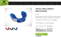 Professional heavyweight thickened three-layer mouthguard boxing Sanda martial arts Muay Thai fighting braces rugby triple density