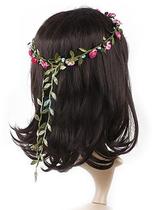 H07 Korean version of the seaside bride flower garland hairband headdress beach headband headband foreign trade supply batch